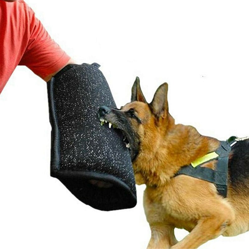 foto del prodotto tessuto uhmwpe poliestere resistente ai morsi e allo strappo per addestramento cani