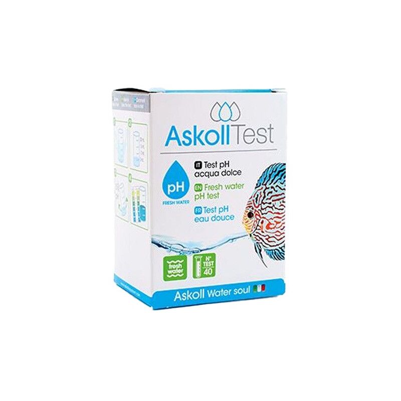 foto del prodotto test ph dolce per la misurazione dell acidit in acqua dolce askoll