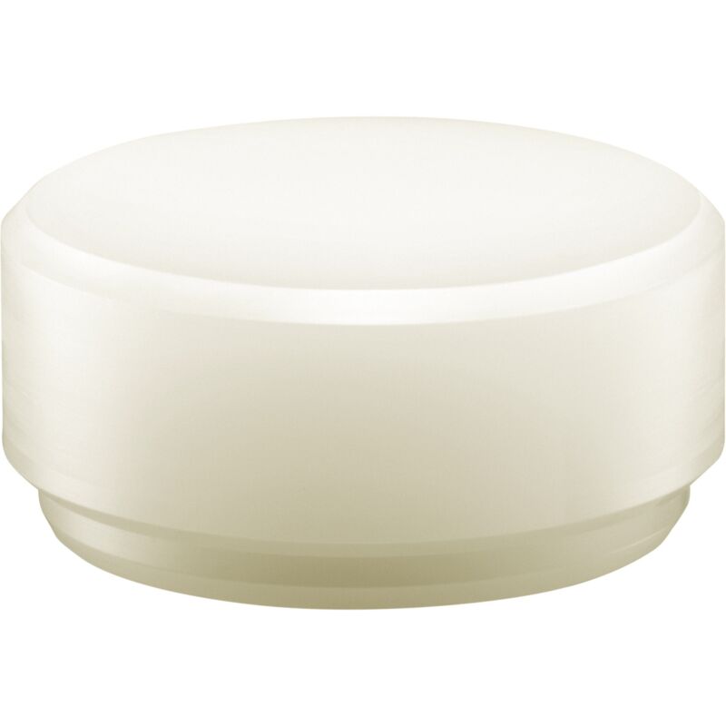 foto del prodotto testa a martello dalla superficie morbida testa supercraft-d.45mm nylon bianco duro halder