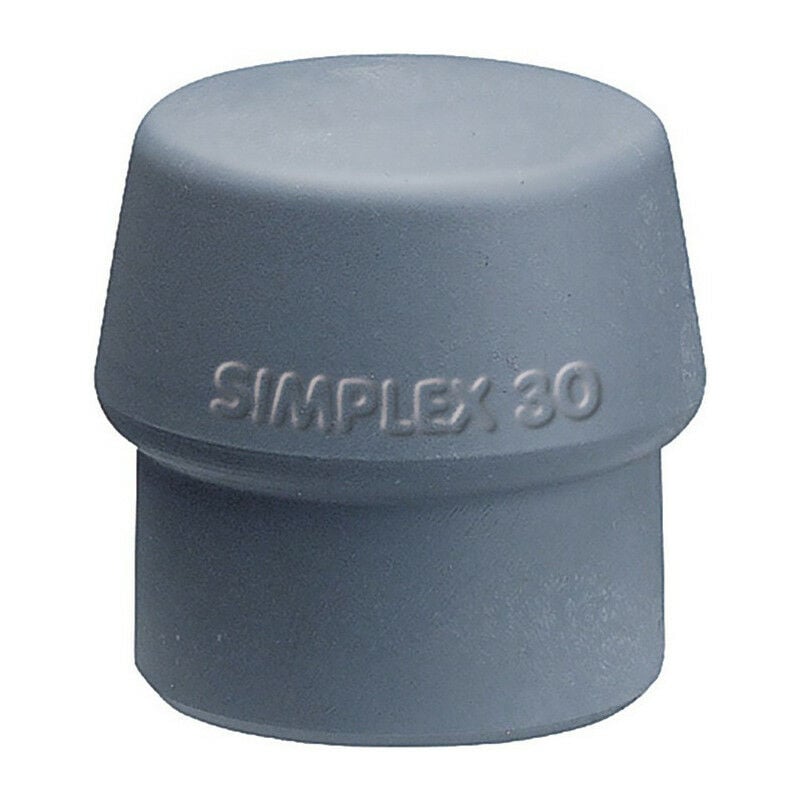foto del prodotto testa a martello frontale flessibile simplex d.80mm tpe decme. dodder grigio medio
