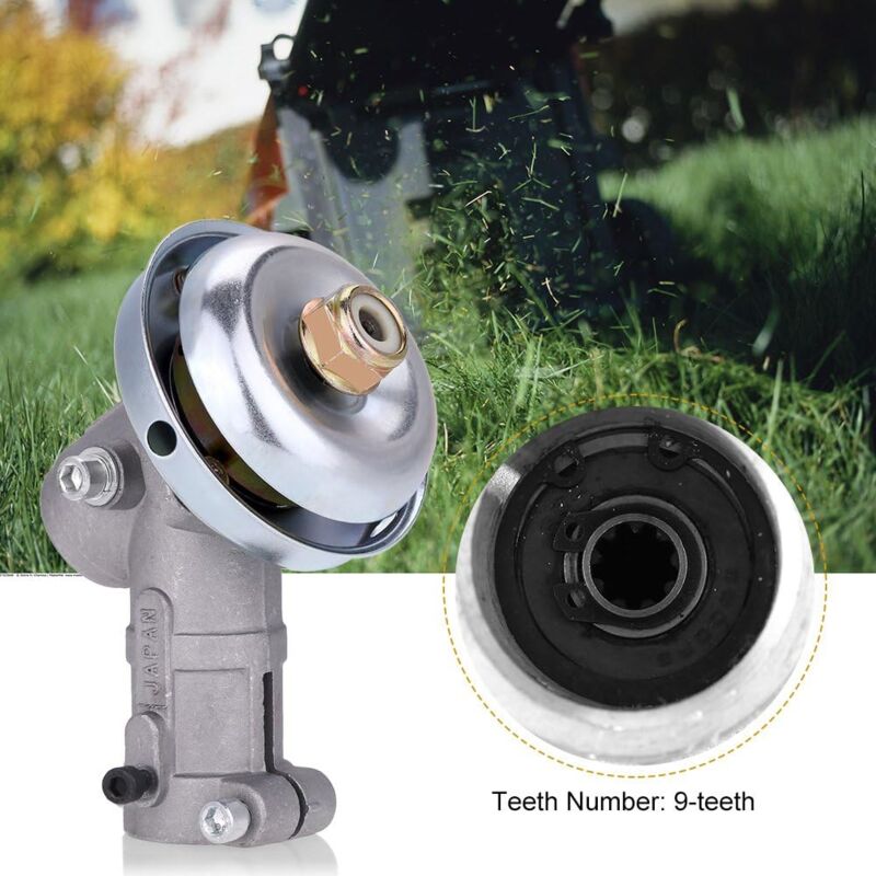 foto del prodotto testa del cambio di ricambio per decespugliatore zoternen cambio universale per tosaerba 26 mm, 9 denti 