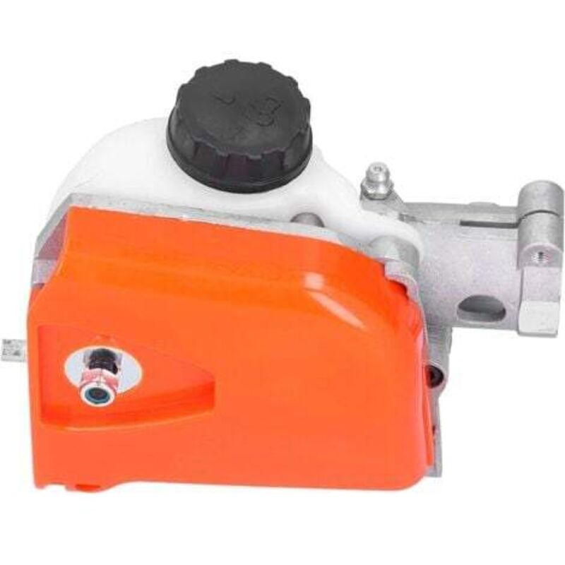 foto del prodotto testa del cambio per motosega, set di seghe a pertica multifunzione, accessori per decespugliatore con testa del cambio per seghe a pertica 26 mm,