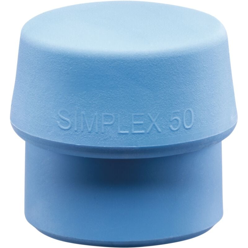 foto del prodotto testa di martello schonhammerkopf simplex 50 mm tpe morbido blu