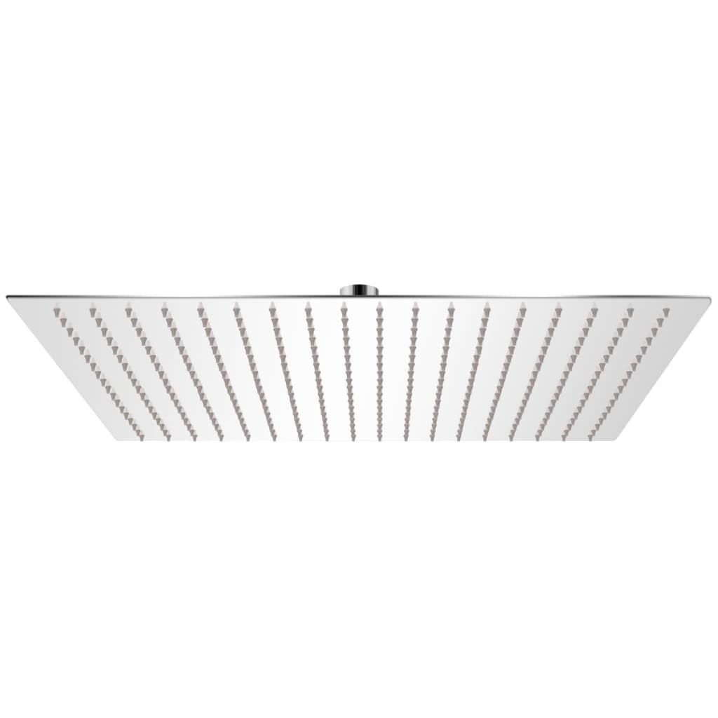 foto del prodotto testa doccia a pioggia in acciaio inossidabile 50x50 cm quadrata cod mxl 50362