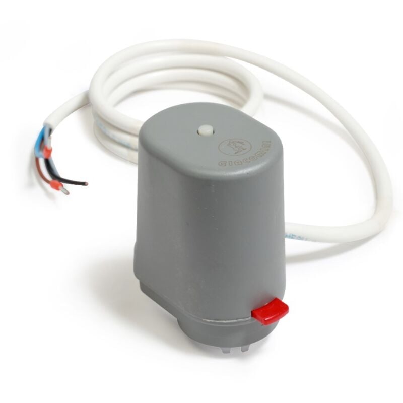 foto del prodotto testa elettrotermica con cavo a 4 conduttori 230v giacomini r473mx221