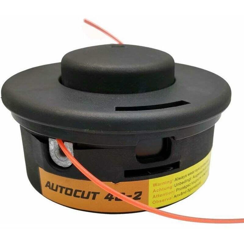 foto del prodotto testa esterna per stihl autocut 40 2 fs160 fs220 fs280 fs350 fs400 fs460 fs480 decespugliatore di ricambio m12 x 1,5 mm scalpello per filettatura