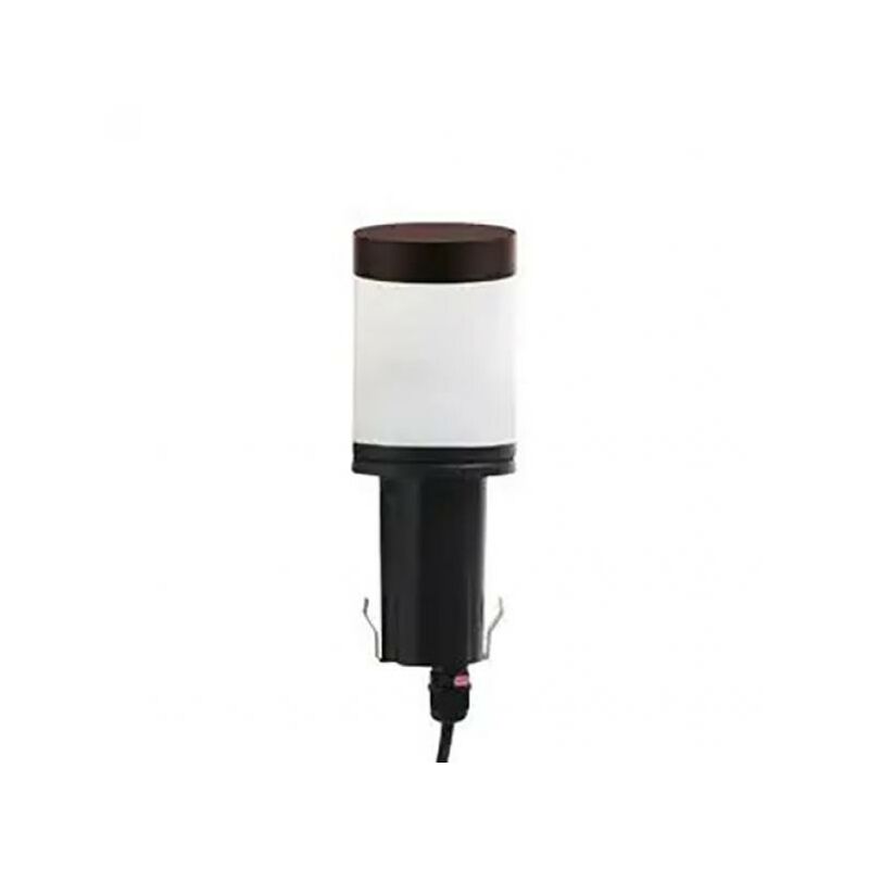 foto del prodotto testa lampioncino da giardino, faretto su palo non incluso mareco easy lux tp, nero, lampadina non inclusa, mao 1026001n