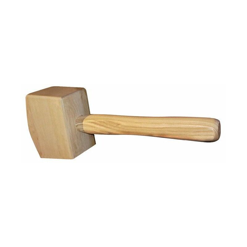 foto del prodotto testa mazzuola da carpentiere l.140mm altezza testa 80mm 1000g
