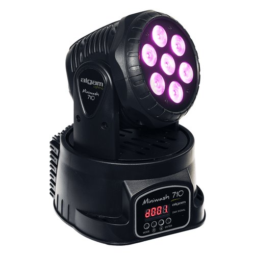 foto del prodotto testa mobile disc jockey mini wash 710 lyre black 18700112