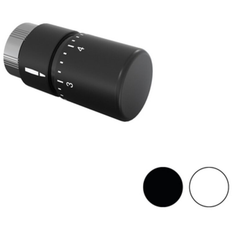 foto del prodotto testa termostatica a liquido zehnder design bianco