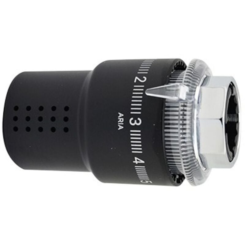 foto del prodotto testa termostatica aria c sensore liquido nero m30 x 1,5