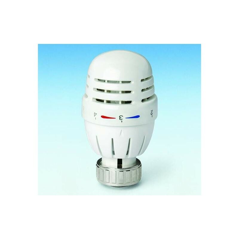 foto del prodotto testa termostatica con sensore pettinaroli 106cn bianco
