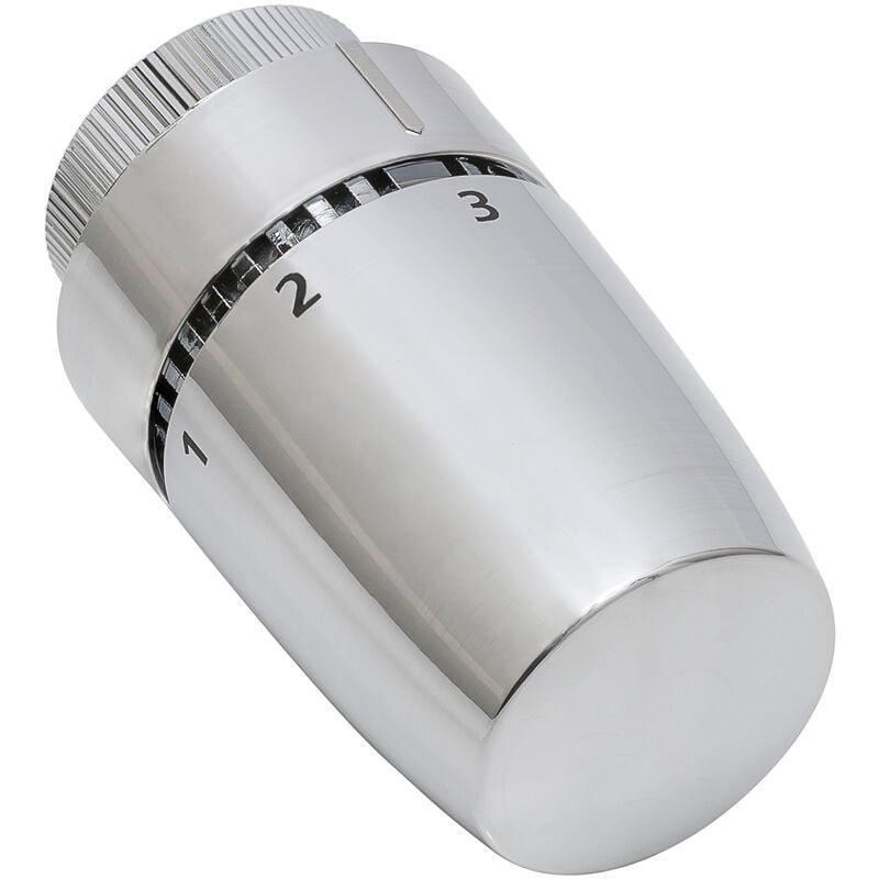 foto del prodotto testa termostatica per radiatore design color cromato noyon thiebault