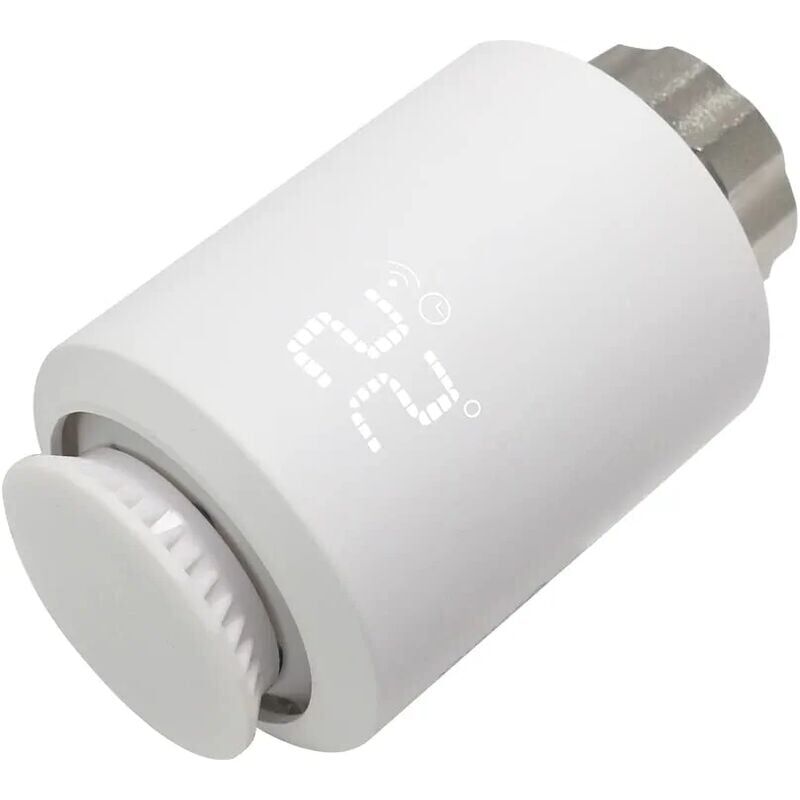 foto del prodotto testa termostatica per radiatore zigbee programmabile alexa google home smart living app tuya