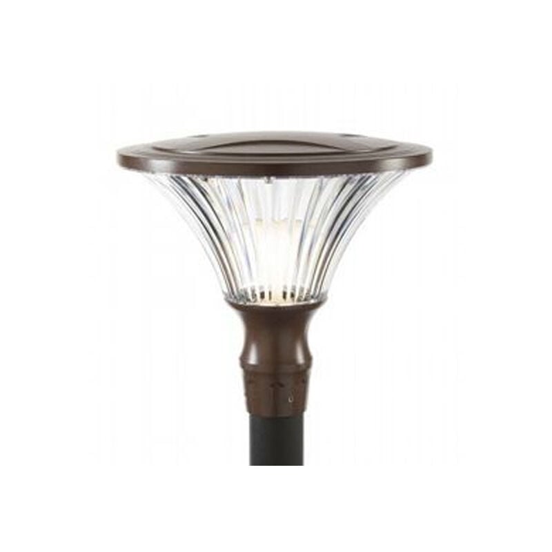 foto del prodotto testapalo contemporanea soriano alluminio corten 1 luce led 22w 4000k