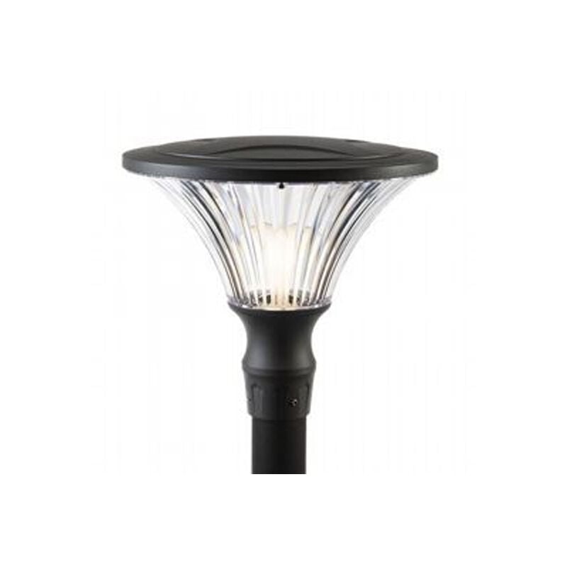 foto del prodotto testapalo contemporanea soriano alluminio grafite 1 luce led 22w 3000k