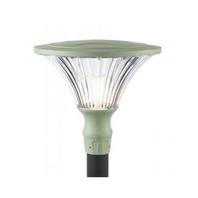foto del prodotto testapalo contemporanea soriano alluminio salvia 1 luce led 50w 4000k