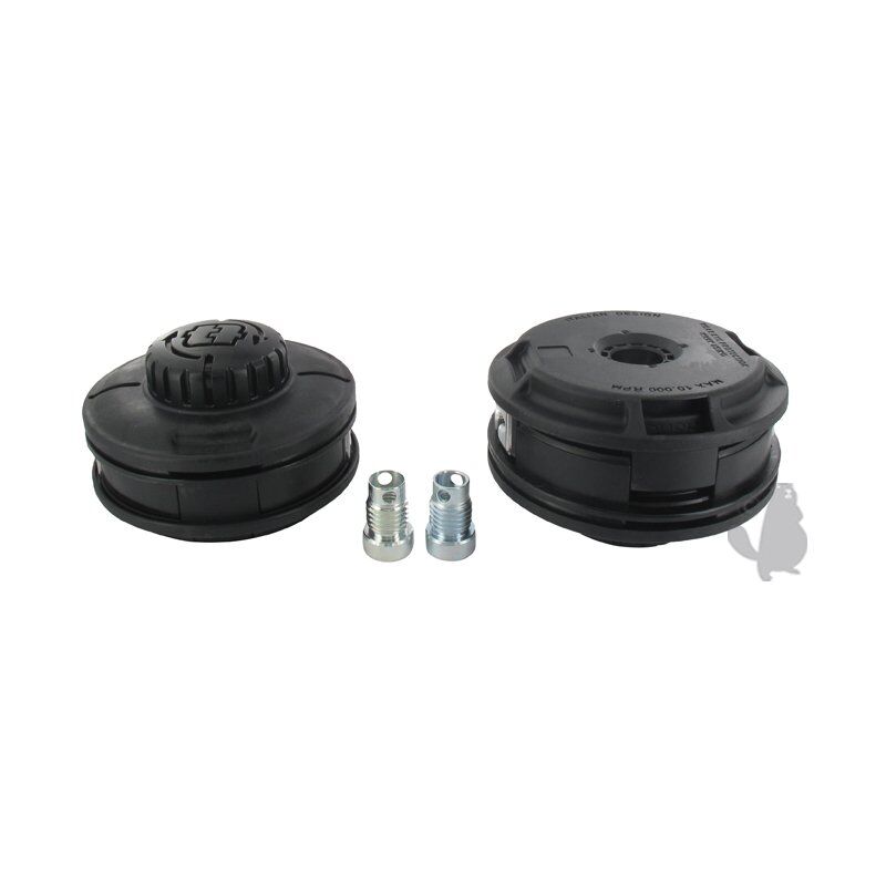 foto del prodotto testata a filo 2 linee rif 1608144 compatibile tecomec