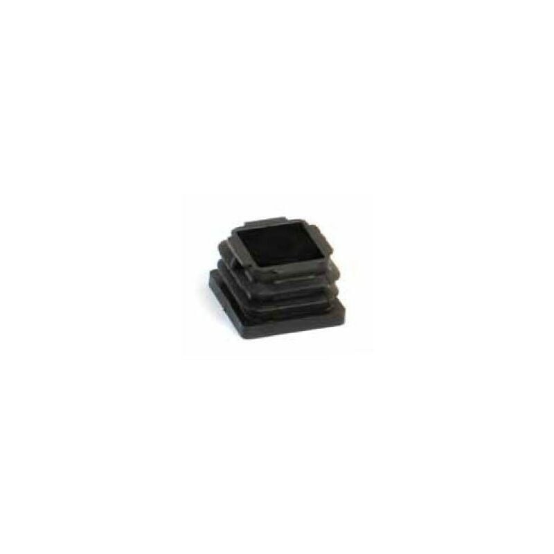 foto del prodotto testata avl in entrata nera per tubo quadro t35x35 37335