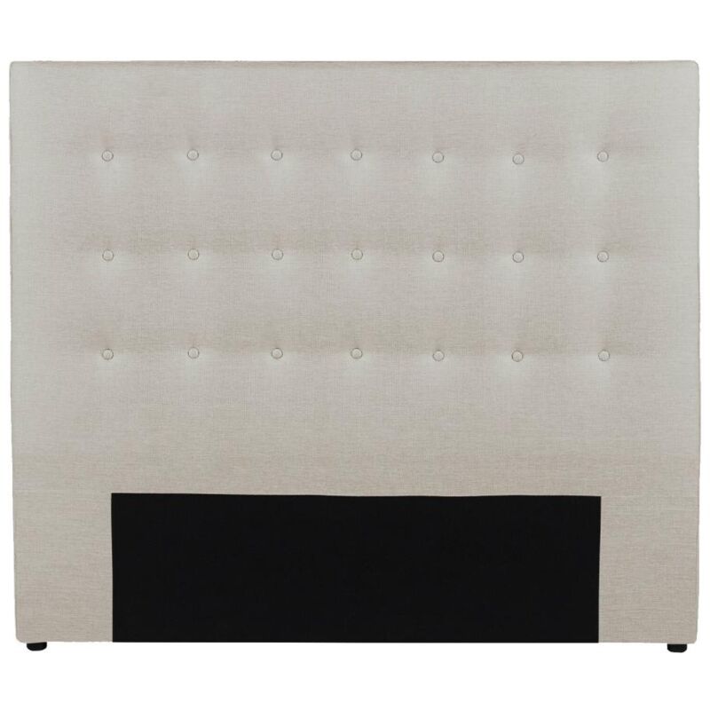 foto del prodotto testata capitonn 160 cm in tessuto beige francesco