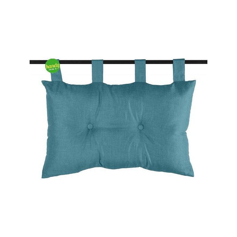 foto del prodotto testata letto stof bea turchese 45 x 70 cm
