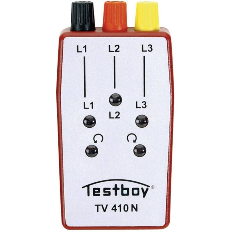 foto del prodotto testboy tv 410 n misuratore campo rotante cat ii 400 v led