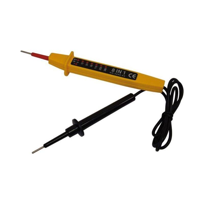 foto del prodotto tester a penna 6 400v 8 funzioni maurer tensione max 400 volt