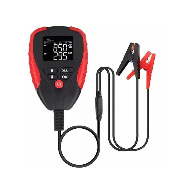 foto del prodotto tester batteria auto professionale 12v analizzatore digitale fs 21946