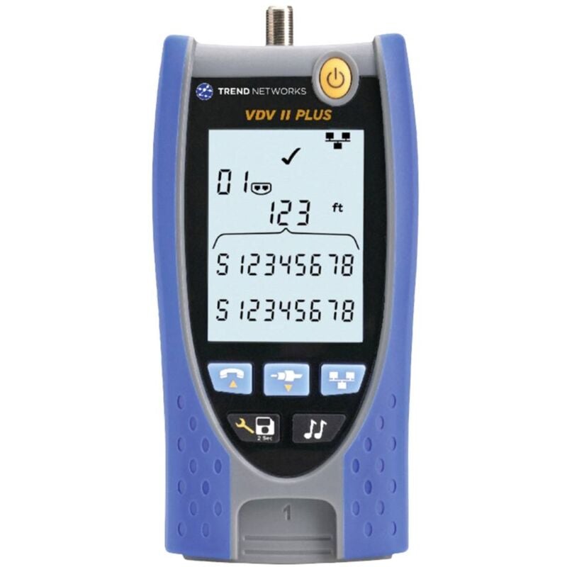 foto del prodotto tester cavi r158008 trend networks vdv ii plus bt