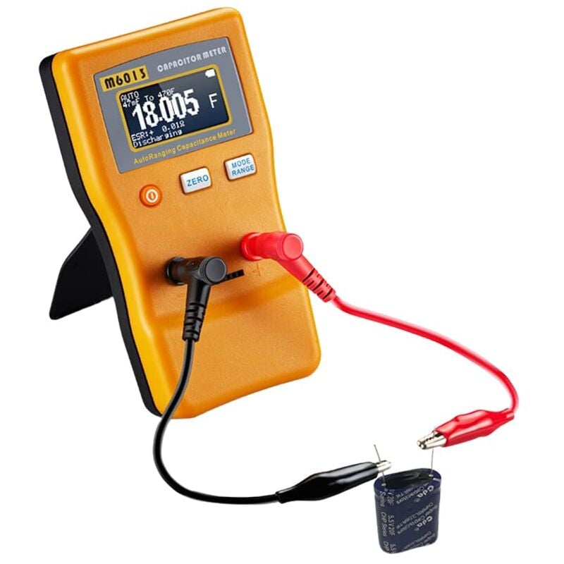 foto del prodotto tester di capacit del misuratore di capacit , m6013 tester di capacit del misuratore di capacit da 0,01pf a 470mf misuratore di capacit con range
