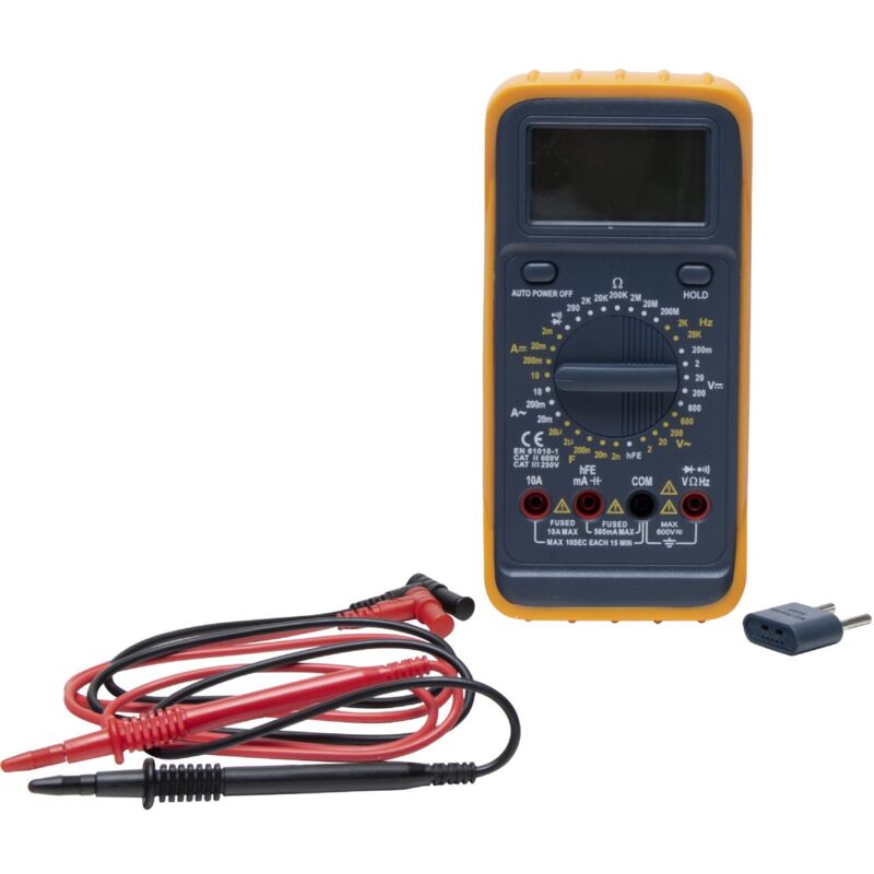 foto del prodotto tester di corrente digitale pro 10a