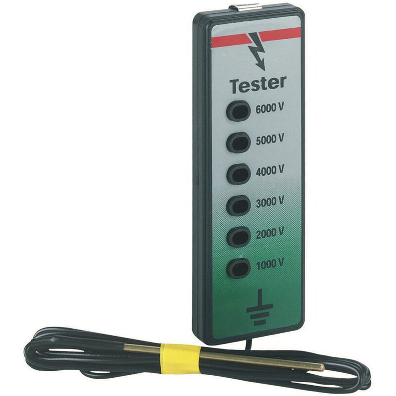 foto del prodotto tester di linea per recinzioni elettriche 6 livelli