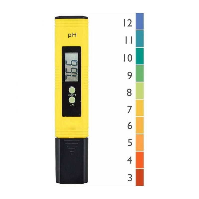 foto del prodotto tester di ph professionale, funzione di calibrazione automatica e intervallo di misurazione 0,00 14,00 per acquario portatile idroponica piscina