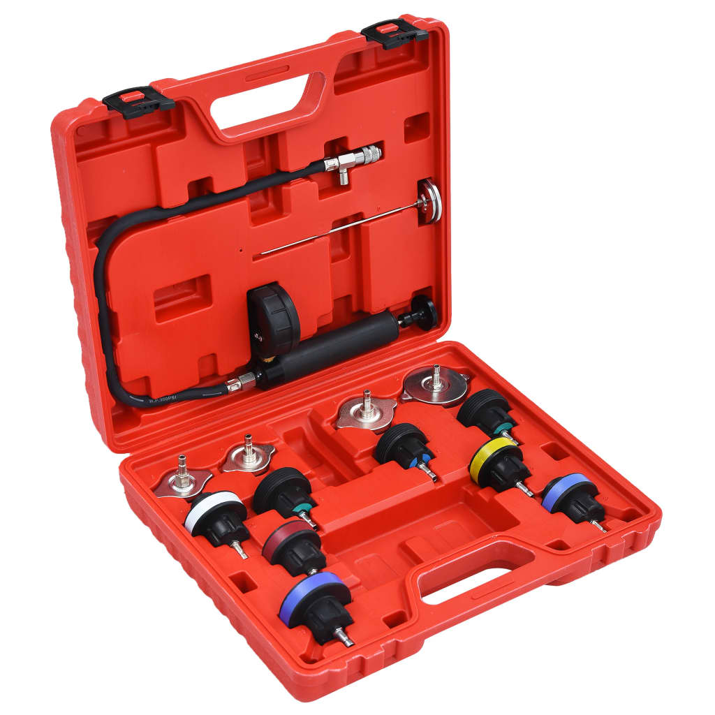 foto del prodotto tester di pressione per raffreddamento e tappo 14 pezzi 02 0004125