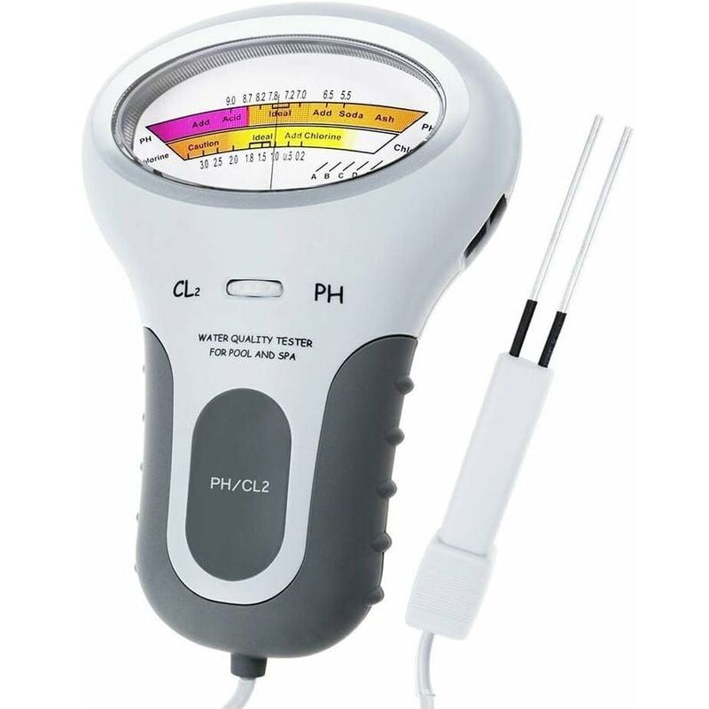 foto del prodotto tester di qualit dell acqua, monitor digitale portatile, kit di test per piscine di cloro per l analisi del tester dell acqua ph