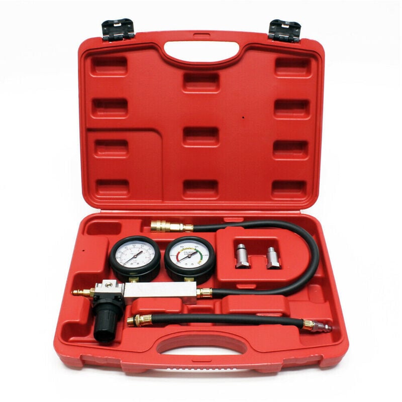 foto del prodotto tester di tenuta del cilindro tester di pressione del motore a benzina regolatore di pressione