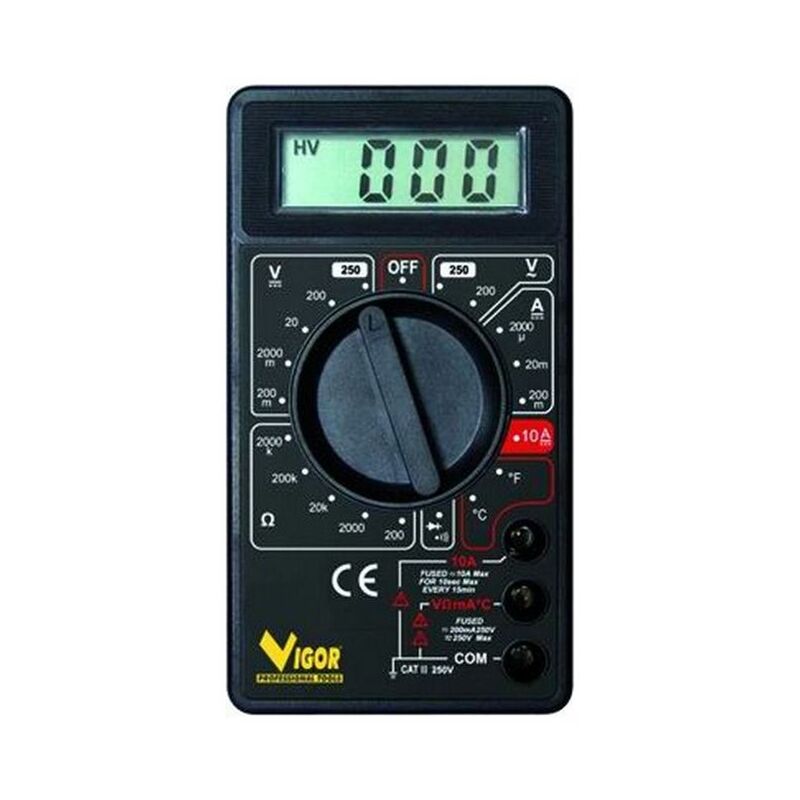 foto del prodotto tester digitali vigor sirio 250 volt