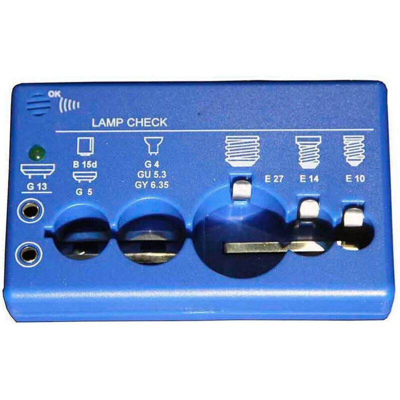 foto del prodotto tester edm 03105 azzurro lampadina
