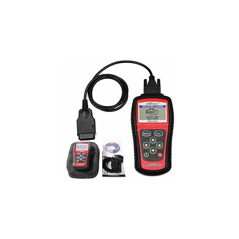 foto del prodotto tester obd2 ii scanner konwei kw808 lettore codice diagnostica centralina auto