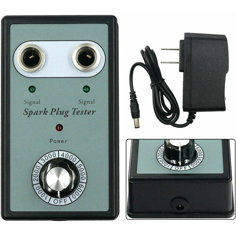 foto del prodotto tester per candele per auto, doppio foro