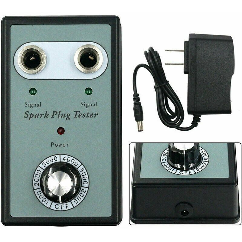 foto del prodotto tester per candele per auto, doppio foro