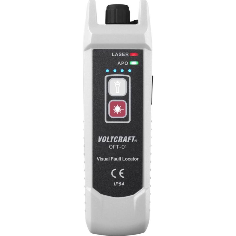 foto del prodotto tester per fibra ottica vc 11371835 voltcraft oft 01 rete