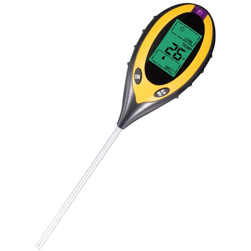 foto del prodotto tester ph del terreno umidit luce temperatura quattro in uno senza batteria