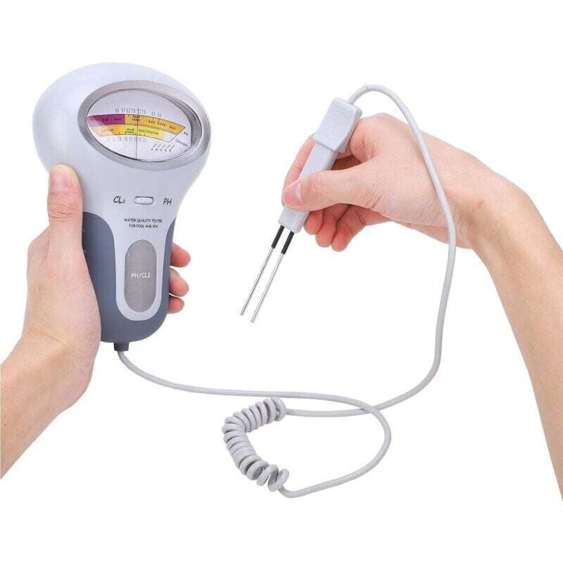 foto del prodotto tester ph digitale multifunzione, pc 102b cl2 tester ph per cloro per analizzatore di qualit dell acqua spa per piscine con sonda
