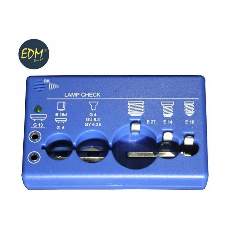 foto del prodotto tester universale per lampadine edm