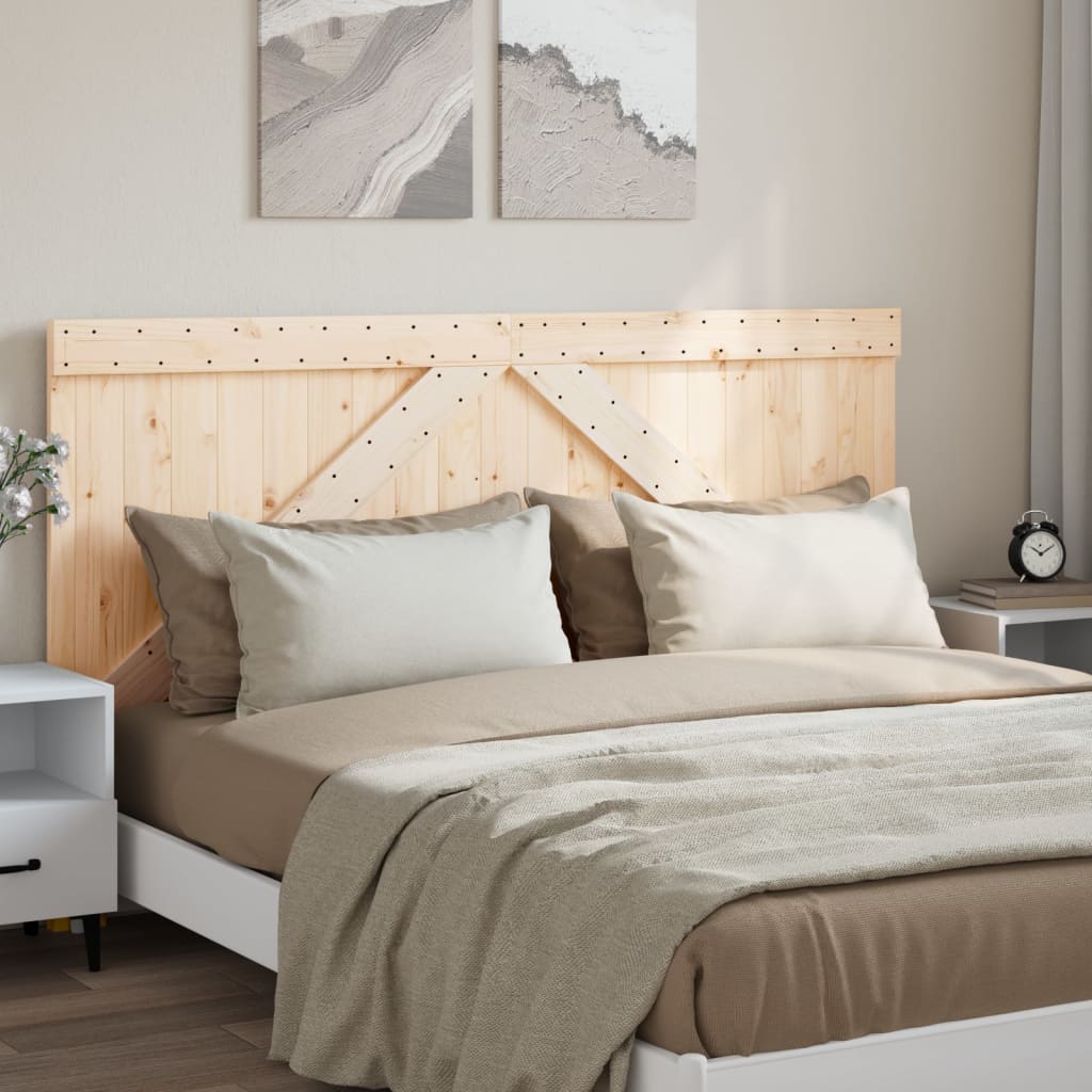 foto del prodotto testiera 180x104 cm in legno massello di pinocod mxl 131359