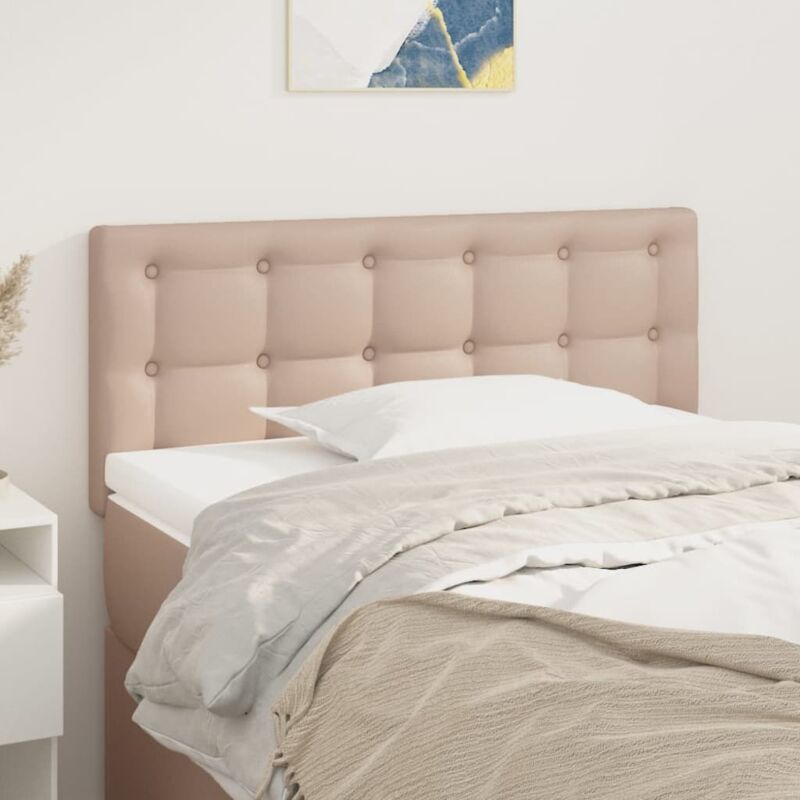foto del prodotto testiera cappuccino 100x5x78 88 cm in similpelle vidaxl