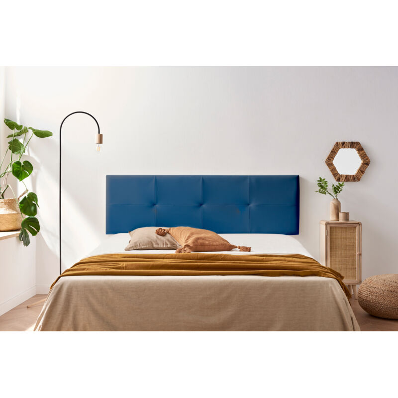 foto del prodotto testiera imbottita altea similpelle 160x50x5 cm moonia