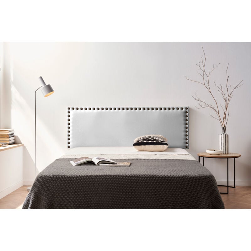 foto del prodotto testiera imbottita modena similpelle 115x55x8 cm moonia