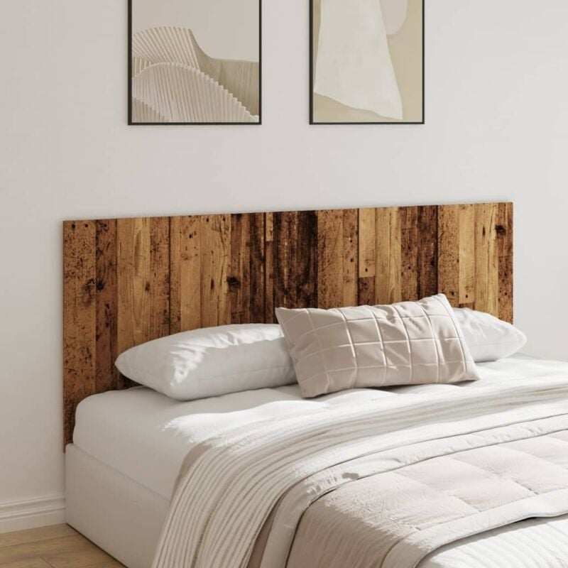 foto del prodotto testiera legno antico 200x1,5x80 cm legno multistrato vidaxl